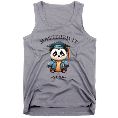 Masters Degree Graduation 2024 Mastered It Tank Top