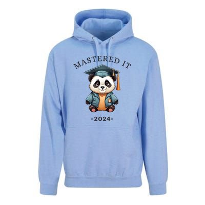 Masters Degree Graduation 2024 Mastered It Unisex Surf Hoodie