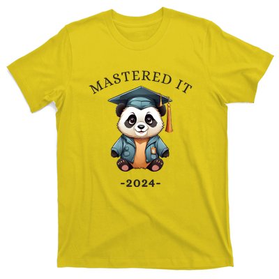 Masters Degree Graduation 2024 Mastered It T-Shirt