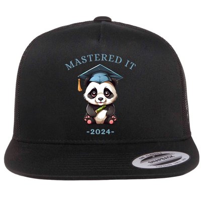 Masters Degree Graduation 2024 Mastered It Flat Bill Trucker Hat