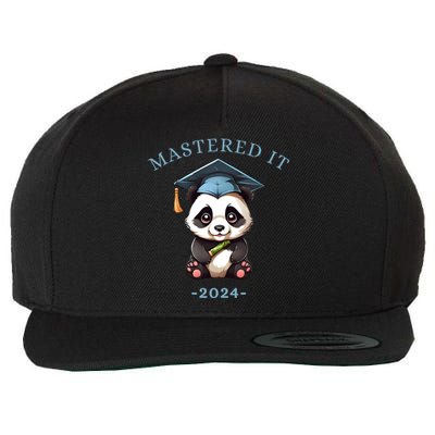 Masters Degree Graduation 2024 Mastered It Wool Snapback Cap