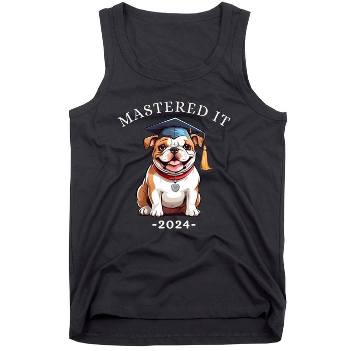 Masters Degree Graduation 2024 Mastered It Tank Top