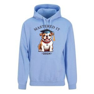 Masters Degree Graduation 2024 Mastered It Unisex Surf Hoodie