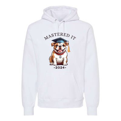 Masters Degree Graduation 2024 Mastered It Premium Hoodie