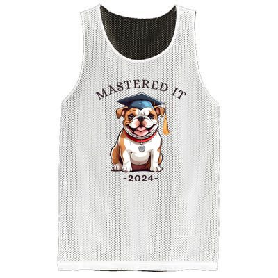 Masters Degree Graduation 2024 Mastered It Mesh Reversible Basketball Jersey Tank