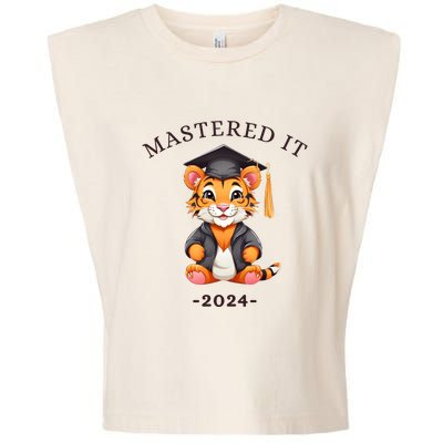 Masters Degree Graduation 2024 Mastered It Garment-Dyed Women's Muscle Tee