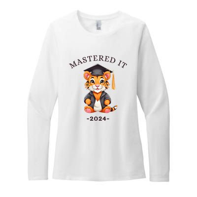 Masters Degree Graduation 2024 Mastered It Womens CVC Long Sleeve Shirt