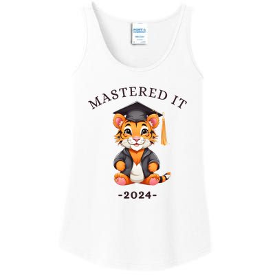 Masters Degree Graduation 2024 Mastered It Ladies Essential Tank