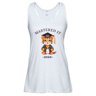 Masters Degree Graduation 2024 Mastered It Ladies Essential Flowy Tank