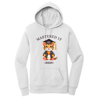 Masters Degree Graduation 2024 Mastered It Women's Pullover Hoodie