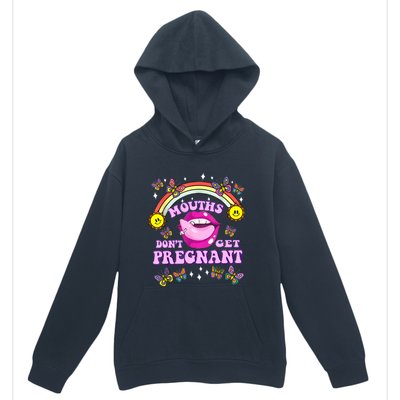 Mouths Dont Get Pregnant Embarrassing Adult Humor Women Urban Pullover Hoodie