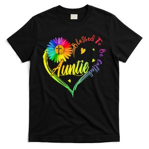 Mothers Day Gift Blessed To Be Called Auntie T-Shirt