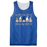 Memorial Day Gnome We Dont Know Them All But We Owe Them All Gift Mesh Reversible Basketball Jersey Tank