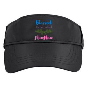 Mothers Day Gift Blessed To Be Called Mawmaw Adult Drive Performance Visor