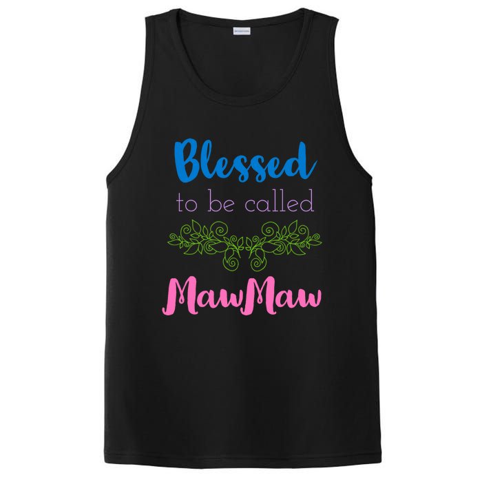 Mothers Day Gift Blessed To Be Called Mawmaw PosiCharge Competitor Tank