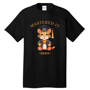 Masters Degree Graduation 2024 Mastered It Tall T-Shirt