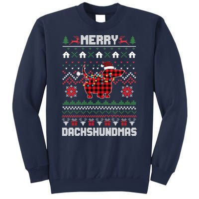 Merry Dachshundmas Gift Sweatshirt