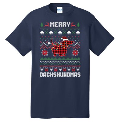 Merry Dachshundmas Gift Tall T-Shirt