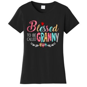 Mothers Day Gift Blessed To Be Called Granny Women's T-Shirt