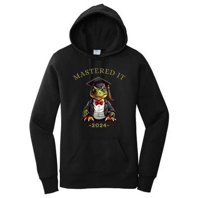 Masters Degree Graduation 2024 Mastered It Women's Pullover Hoodie