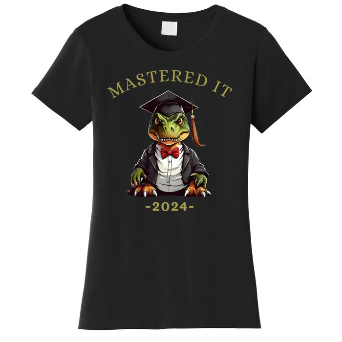 Masters Degree Graduation 2024 Mastered It Women's T-Shirt