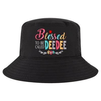 Mothers Day Gift Blessed To Be Called Deedee Cool Comfort Performance Bucket Hat