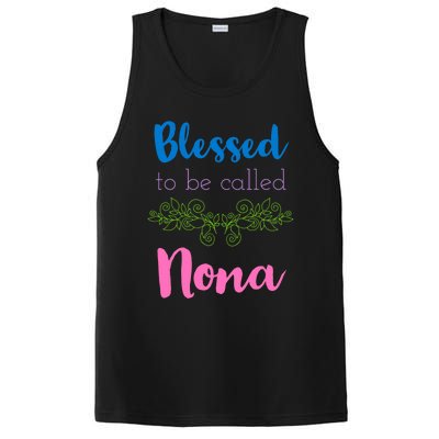 Mothers Day Gift Blessed To Be Called Nona PosiCharge Competitor Tank