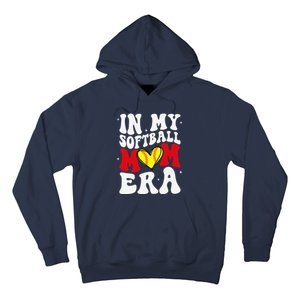 Mothers Day Gifts In My Softball Mom Era Funny Softball Mama Hoodie