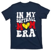 Mothers Day Gifts In My Softball Mom Era Funny Softball Mama T-Shirt