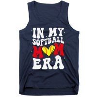 Mothers Day Gifts In My Softball Mom Era Funny Softball Mama Tank Top