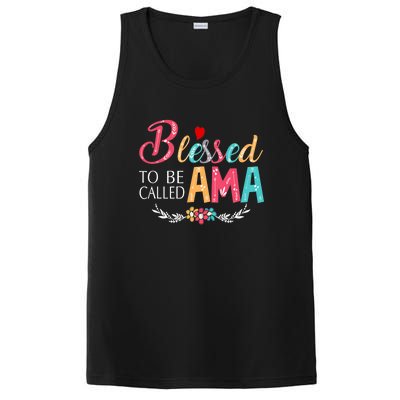 Mothers Day Gift Blessed To Be Called Ama PosiCharge Competitor Tank