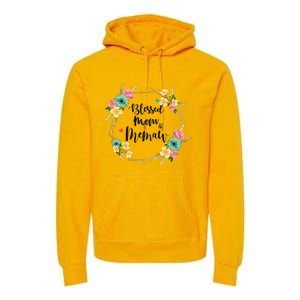 Mothers Day Gift Blessed To Be Called Memaw Premium Hoodie