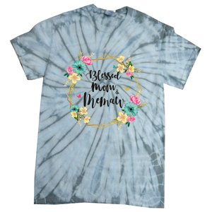 Mothers Day Gift Blessed To Be Called Memaw Tie-Dye T-Shirt