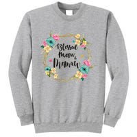 Mothers Day Gift Blessed To Be Called Memaw Sweatshirt