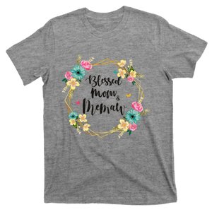 Mothers Day Gift Blessed To Be Called Memaw T-Shirt