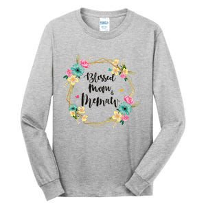 Mothers Day Gift Blessed To Be Called Memaw Tall Long Sleeve T-Shirt