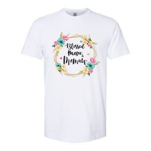 Mothers Day Gift Blessed To Be Called Memaw Softstyle CVC T-Shirt