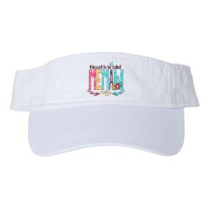 Mothers Day Gift Blessed To Be Called Memaw Valucap Bio-Washed Visor