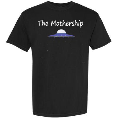 Mothers Day Gift New Moms Mothership Sci Fi Aliens Garment-Dyed Heavyweight T-Shirt