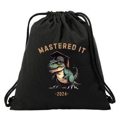 Masters Degree Graduation 2024 Mastered It Drawstring Bag