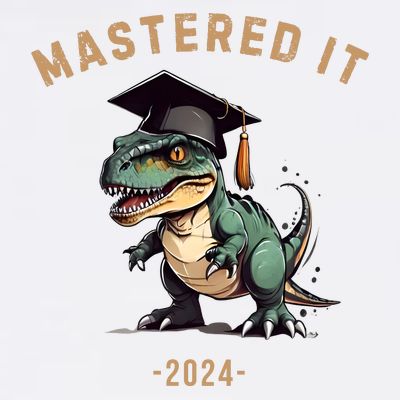 Masters Degree Graduation 2024 Mastered It T-Shirt