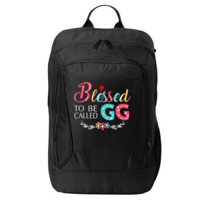 Mothers Day Gift Blessed To Be Called Gg City Backpack