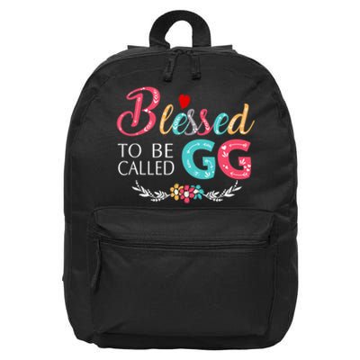 Mothers Day Gift Blessed To Be Called Gg 16 in Basic Backpack