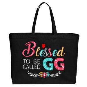 Mothers Day Gift Blessed To Be Called Gg Cotton Canvas Jumbo Tote