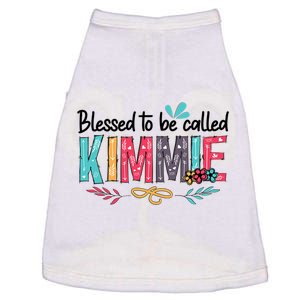 Mothers Day Gift Blessed To Be Called Kimmie Doggie Tank