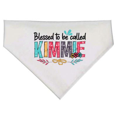 Mothers Day Gift Blessed To Be Called Kimmie USA-Made Doggie Bandana