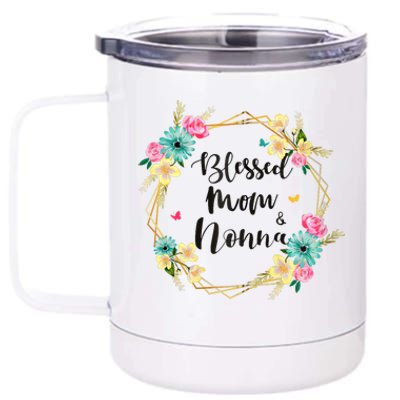 Mothers Day Gift Blessed To Be Called Nonna 12 oz Stainless Steel Tumbler Cup