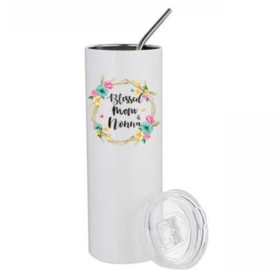 Mothers Day Gift Blessed To Be Called Nonna Stainless Steel Tumbler