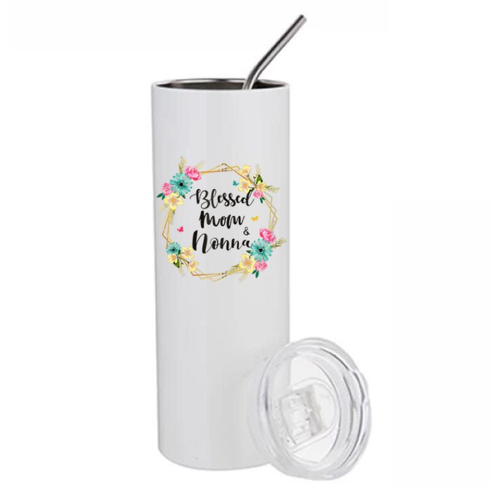 Mothers Day Gift Blessed To Be Called Nonna Stainless Steel Tumbler