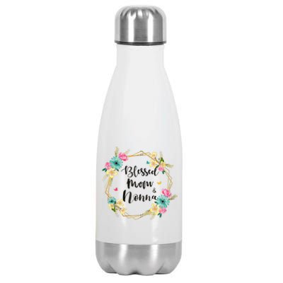 Mothers Day Gift Blessed To Be Called Nonna Stainless Steel Insulated Water Bottle